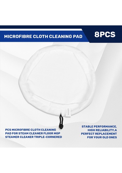 H2O X5 Buharlı Temizleyici Zemin Paspası Için 8 Adet Mikrofiber Bez Temizleme Pedi (Yurt Dışından) fırsatları