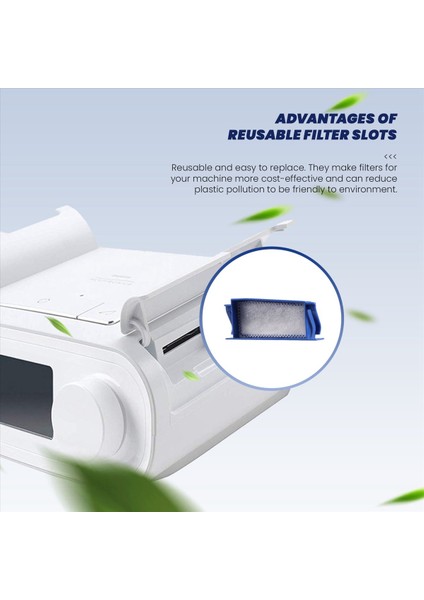 Philips Respironics Dreamstation Filtre Yuvası + Tek Kullanımlık Filtreler Için (Yurt Dışından) fırsatları