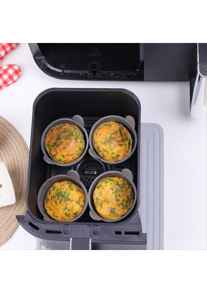 Ninja DZ201 Foodi Yumurta Haşlama Makinesi Hava Fritözü Yumurta Haşlama Makinesi Için 4 Parça, Gri (Yurt Dışından) fırsatları