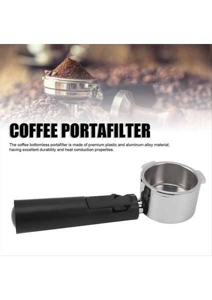 Kahve Portafiltresi, 51MM Ekstraksiyonlu Kahve Dipsiz Portafiltresi (Yurt Dışından) fırsatları