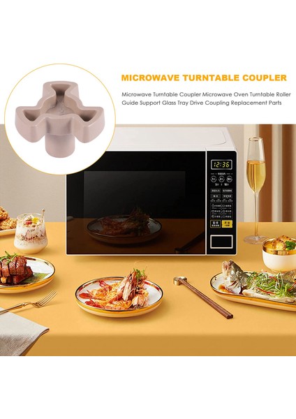 Mikrodalga Döner Tabla Bağlantı Parçası Mikrodalga Fırın Döner Tabla Silindiri Kılavuzu (Yurt Dışından) fırsatları