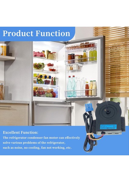 EAU63103207 Kenmore Buzdolabı Buharlaştırıcı Fan Motoru (Yurt Dışından) fiyatları