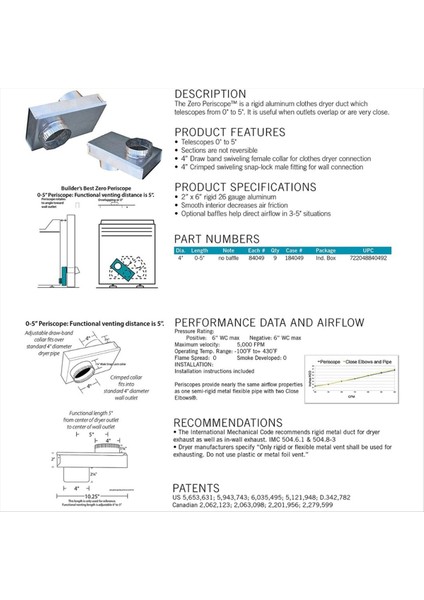 Kurutma Makinesi Havalandırma Periskoplu Kurutma Makinesi Havalandırma Adaptörü Hortum Katlanmasını Önler (Yurt Dışından) indirimleri