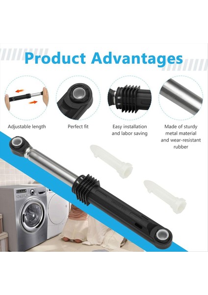 Lg Kenmore Için 6 Adet 383EER3001G 4901ER2003A Yıkayıcı Amortisörü (Yurt Dışından) modelleri