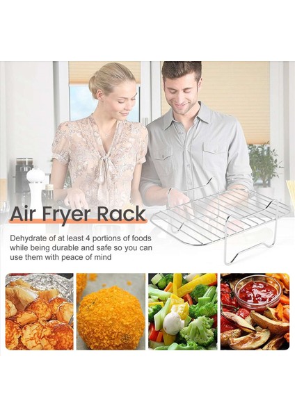 Ninja DZ201/DZ401 Foodi Aksesuarları Için Air Fryer Rafı (Yurt Dışından) indirimleri