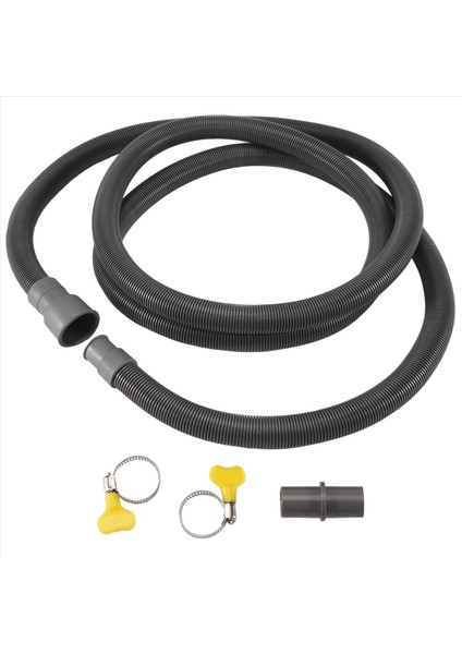 Otomatik Tamburlu Çamaşır Makinesi Tahliye Hortumu Bağlantı Parçaları, 3 Metre (Yurt Dışından)