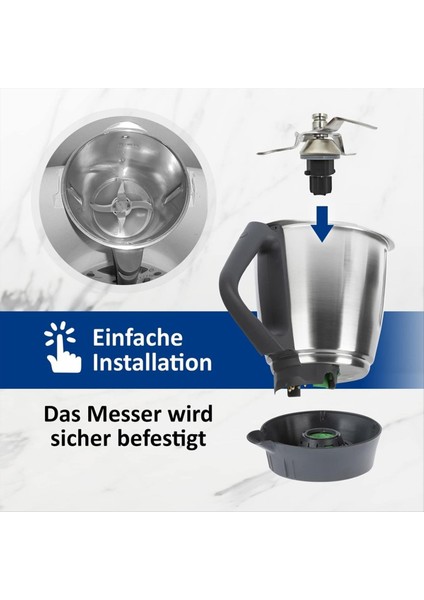 Vorwerk Thermomix TM31 Mutfak Robotu Aksesuarları Için Bıçak (Yurt Dışından) modelleri