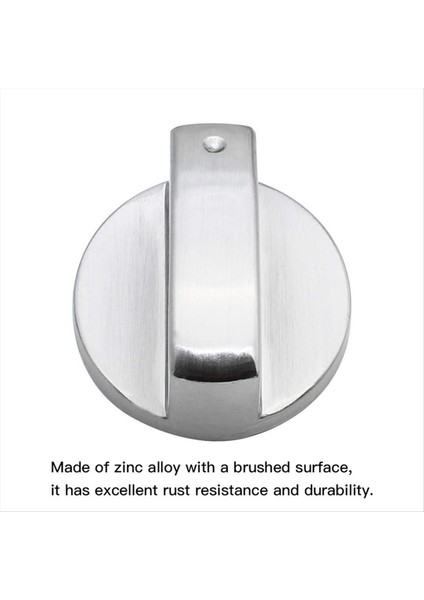 8 Adet Metal Gümüş Gazlı Ocak Düğmesi Adaptörü Fırın Anahtarı (Yurt Dışından) fırsatları