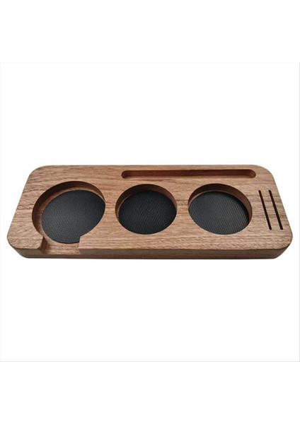 Kahve Tamper Istasyonu Standı Kahve Portafiltre Tutucu Pres Standı, B (Yurt Dışından)