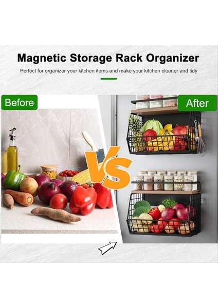 Ahşap Kapaklı Buzdolabı Için Manyetik Raf ve Buzdolabı Için Baharat Rafı (Yurt Dışından) fiyatları