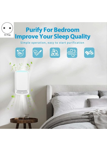 Ev Için Hava Iyonlaştırıcıları Ev Için Fişe Takılan Hava Temizleyici Sessiz (Ab) (Yurt Dışından) fiyatları