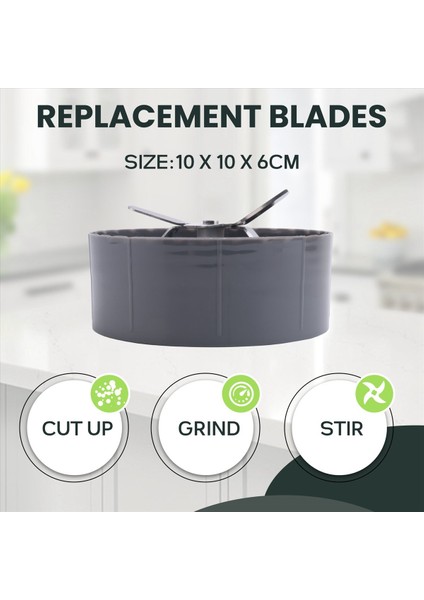 Nutribullet 600W/900W Için Blender Yedek Parçaları Çapraz Bıçak (Yurt Dışından) fırsatları