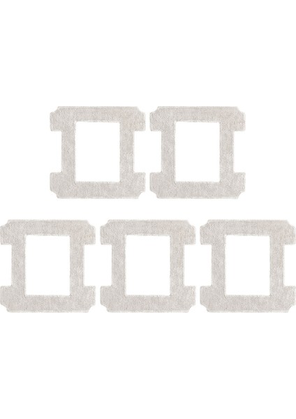 Ecovacs Wınbot W1 Için Temizlenebilir ve Tekrar Kullanılabilir Mikrofiber Paspas Bezleri (Yurt Dışından)