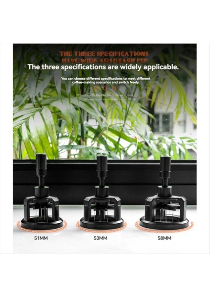 Espresso Kahve Karıştırıcı Dağıtıcı Döner Kahve Tozu Iğnesi 53MM (Yurt Dışından) fırsatları