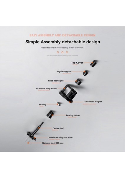 Espresso Kahve Karıştırıcı Dağıtıcı Döner Kahve Tozu Iğnesi 53MM (Yurt Dışından) indirimleri