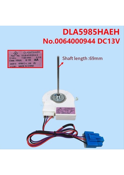 DLA5985HAEH Buzdolabı Soğutma Fan Motoru (Yurt Dışından) fırsatları