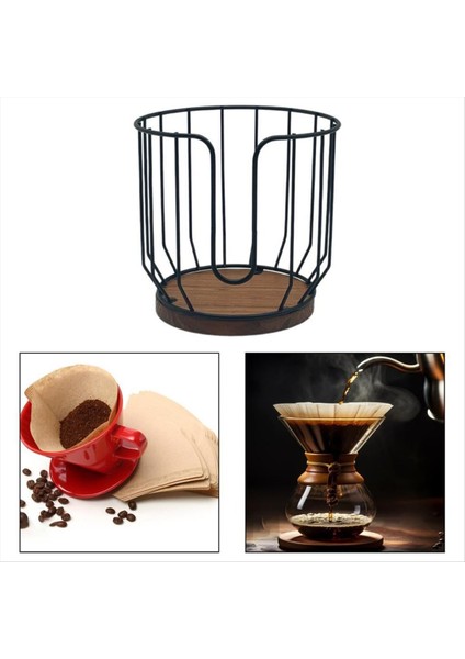 Kahve Filtresi Tutucu Sepet Kabı Kahve Filtresi Saklama Rafı B (Yurt Dışından) fiyatları