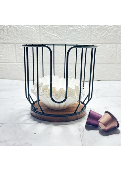 Kahve Filtresi Tutucu Sepet Kabı Kahve Filtresi Saklama Rafı B (Yurt Dışından) indirimleri