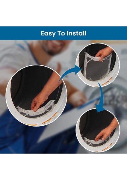 Lg Kurutma Makinesi Lint Filtresi Için 2 Paket Kurutma Makinesi Lint Filtresi Yedeği (Yurt Dışından) fiyatları