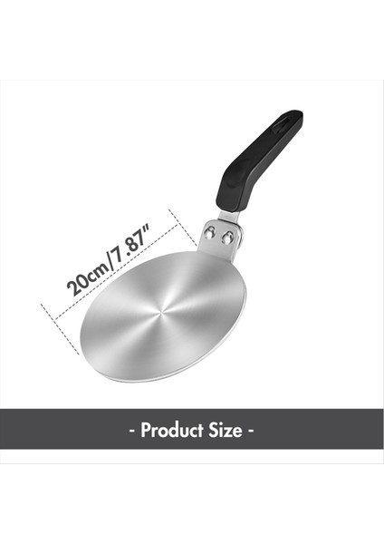 Cam ve Moka Potlar Için Saplı Indüksiyonlu Ocak Dönüştürücü Plaka (Yurt Dışından) fiyatları
