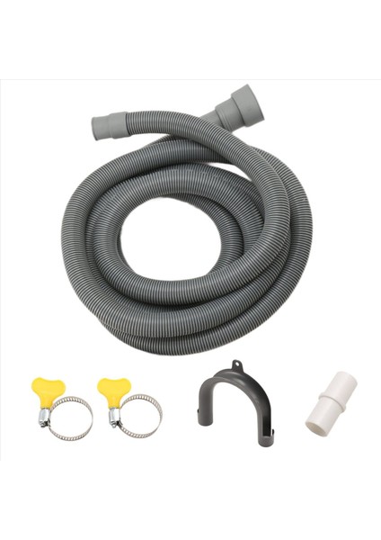 Tahliye Hortumu Uzatma Seti Evrensel Çamaşır Makinesi Hortumu 10 Ft (Yurt Dışından)