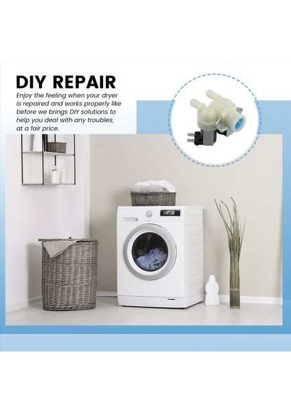 Haier Otomatik Tambur Için Su Giriş Çift Valfli Solenoid Valf (Yurt Dışından) indirimleri