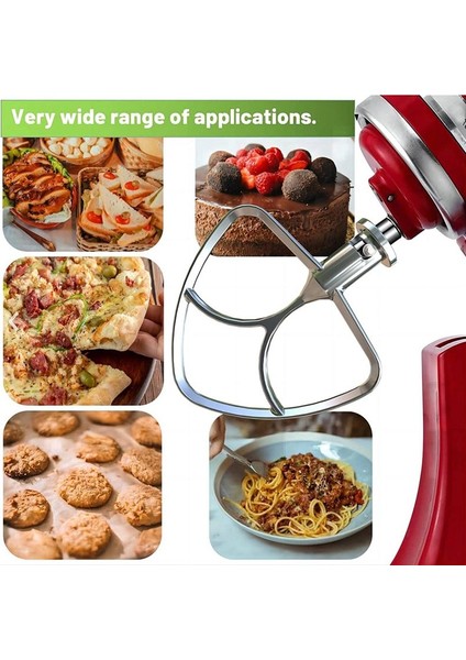 Kitchenaid 4,5-5qt Stand Mikserler Için Paslanmaz Çelik Düz Çırpıcı (Yurt Dışından) fiyatları