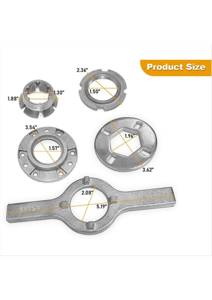 TB123A Rondela Anahtarı ile Göbek Değişimi (Yurt Dışından) fiyatları