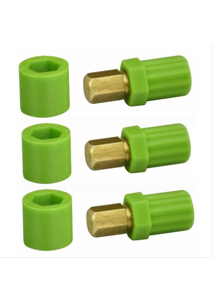 3'lü Dayanıklı Onarım Kiti Paketi Kesme Şaft Bağlantı Parçası Silindir Bağlantısı (Yurt Dışından)