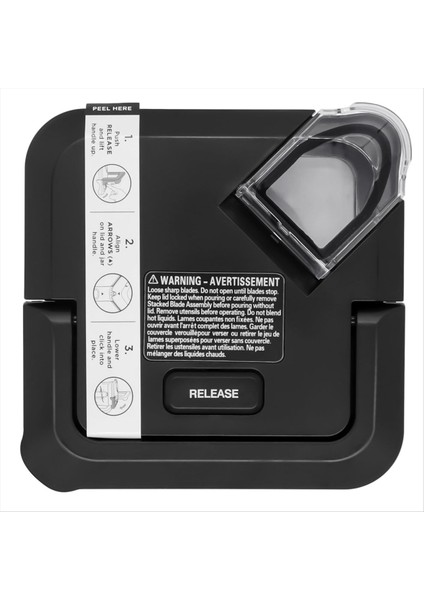 Ninja Blender 72OZ Xl Sürahiler Için Kilitli Kapak Değişimi (Yurt Dışından)