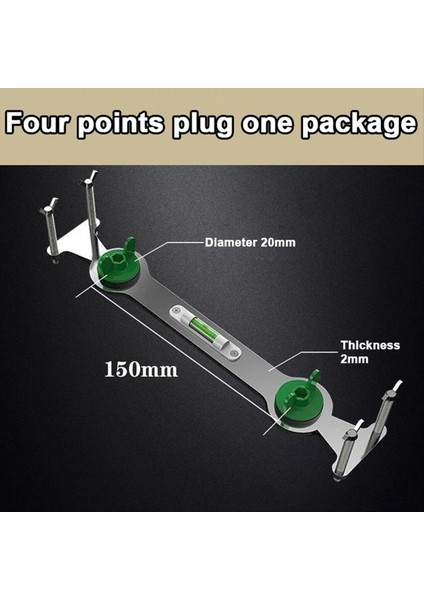 4 Noktalı Sıcak ve Soğuk Su Boruları Düzleştirici Sabit Düzleştirici 1 Adet (Yurt Dışından) indirimleri