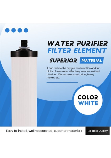 T33 Arka Aktif Karbon Filtre Elemanları Su Arıtma Cihazı Aksesuarları (Yurt Dışından) modelleri