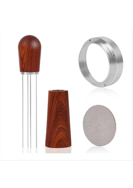 54 mm Espresso Aksesuar Seti, Dozaj Hunisi ve Disk Filtre Seti (Yurt Dışından)