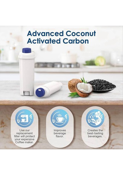 Delonghi Dls C002 Kahve Makinesi Için Yumuşak Su Filtresi (Yurt Dışından) fırsatları
