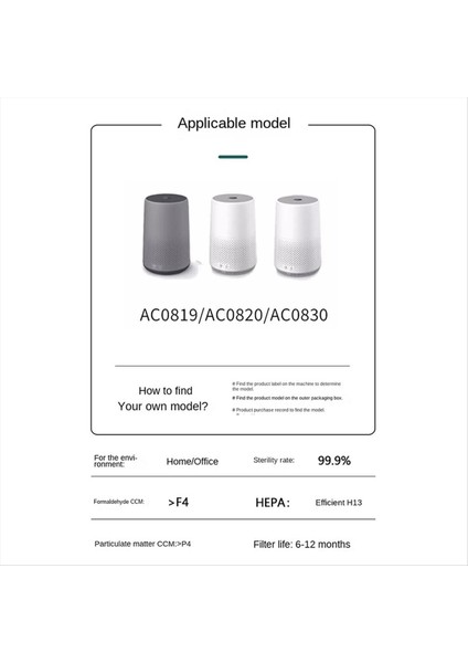 Hava Temizleyici 800 Serisi FY0194 Hava Filtresi Için (Yurt Dışından) indirimleri