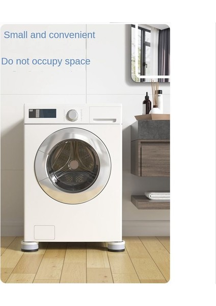 4 Takım Mobilya Yatak Yükselticileri Yuvarlak Yatak Yükselticileri Ayarlanabilir Yükseklik (Yurt Dışından) fırsatları