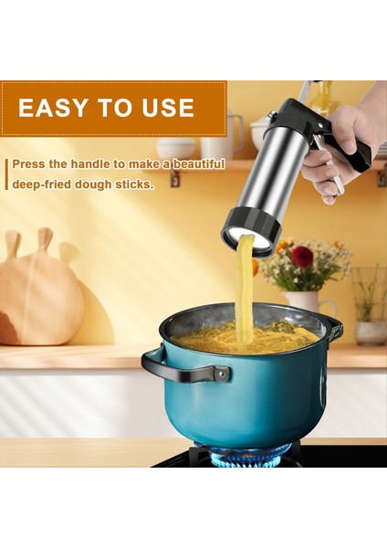 Churrera Churro Yapım Makinesi Paslanmaz Çelik Churro Yapım Seti (Yurt Dışından) fırsatları