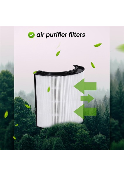 Dyson HP04 TP04 Yedek Filtresi Için 2'si 1 Arada Hepa+Karbon Filtre (Yurt Dışından) indirimleri