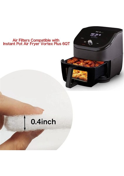 Pot Air Fryer Vortex Plus 6qt Için Air Fryer Yedek Filtreleri (Yurt Dışından) modelleri