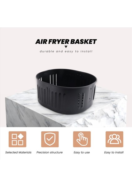 Air Fryer Yedek Sepeti, Air Fryer Aksesuarları Siyah (Yurt Dışından) fırsatları