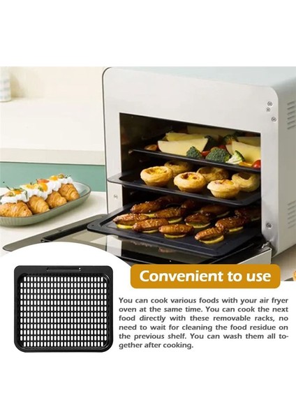 Pişirme Tepsisi Değişimi, Fileli Pişirme Rafı Hava Fritözü Aksesuarları (Yurt Dışından) fırsatları