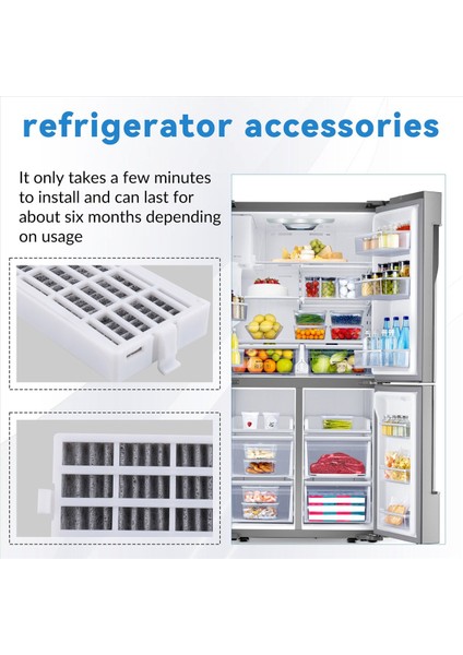 4 Adet Hava Filtresi Buzdolabı Fresh Flow Yedek Aksesuarları (Yurt Dışından) indirimleri