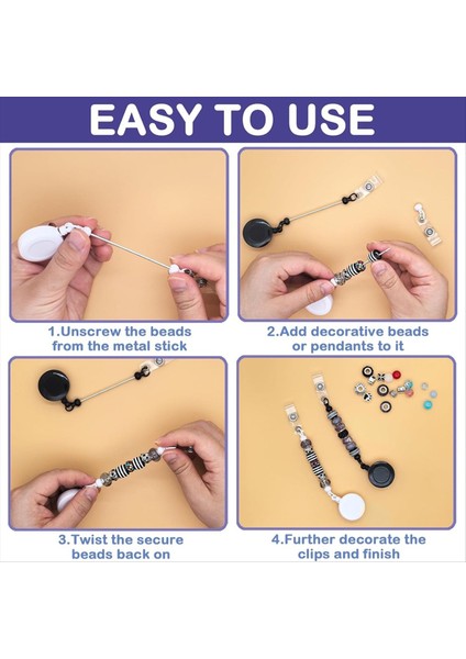 30 Parça Kendin Yap Kemer Klipsli Boş Rozet Makarası Seti A (Yurt Dışından) fırsatları