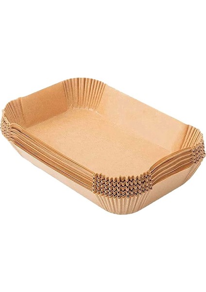 100 Adet Dikdörtgen Hava Fritöz Kaplamaları, Hava Fritöz Kaplamaları (Yurt Dışından)