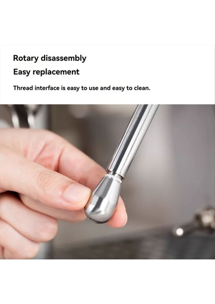 Breville 8 Serisi Kahve Makinesi Için 2 Adet Buhar Nozulu Ucu 4 Delik (Yurt Dışından) modelleri