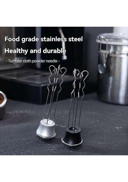 Paslanmaz Çelik Kahve Tozu Iğnesi Kahve Karıştırıcı B (Yurt Dışından) indirimleri