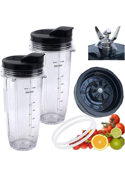 Nutri Ninja Foodi Power Blender SS300 Için Blender Bıçağı ve 24 Oz Kaplar (Yurt Dışından) fiyatları