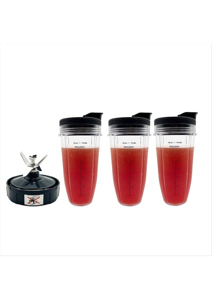 Ninja Auto Iq Pro BL480, BL482, BL642 Için Kapaklı 24 Oz Blender Kabı (Yurt Dışından) fiyatları