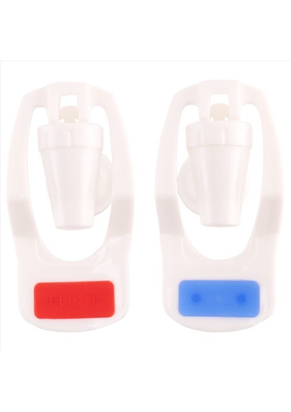 Su Sebili Yedek Basmalı Tip Beyaz Plastik Musluk 2 Adet (Yurt Dışından) fiyatları