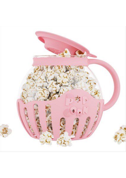 Patlamış Mısır Makinesi Mikrodalga Atıştırmalık Patlamış Mısır Hava Patlatıcıları, Pembe (Yurt Dışından)